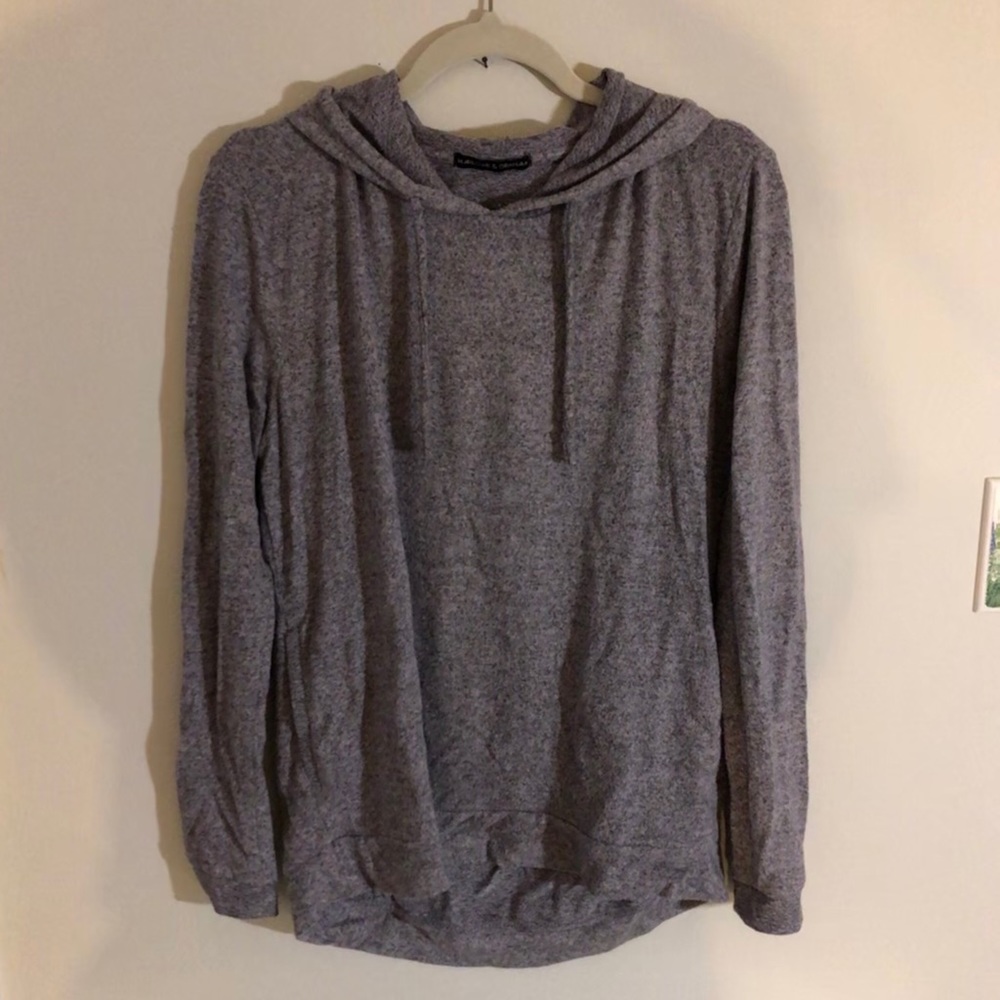 Light plush hoodie